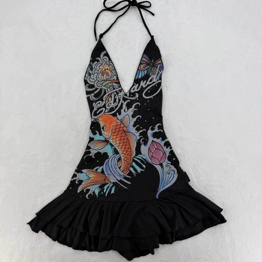 SOLD OUT ( not available) Ed Hardy x Bershka Dress (Size M) - Picture 2 of 9